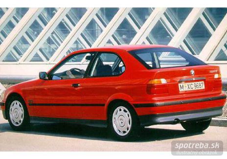 BMW 3 series 316 i Compact - 75.00kW [1994]